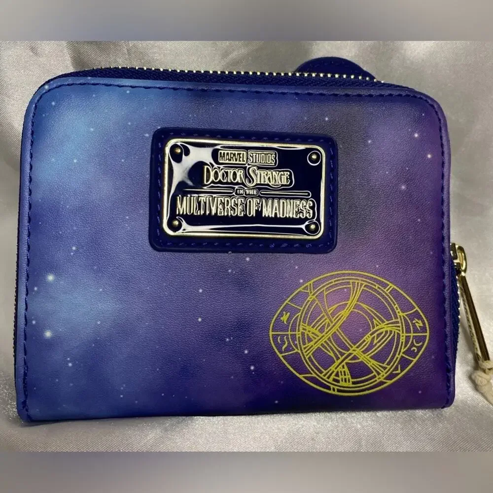 NWT Marvel Disney Loungefly Dr. Strange Multiverse Avengers Wallet AND Backpack
